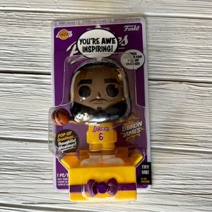 Funko Popsies Lebron James LA Lakers Message Figurine